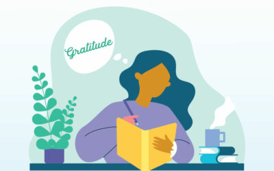 Keep a journal of gratitude nearby
